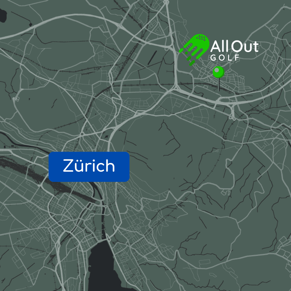 All Out Golf Location Map Wallisellen